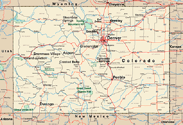 Map Colorado