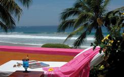 Luxury villa view