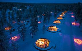 Glass Igloo Village