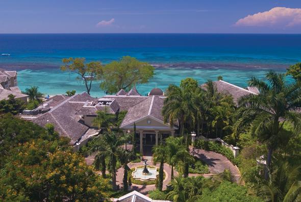 Hotel Exterior with Palm trees