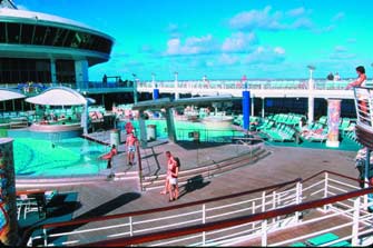 Pool deck