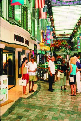 Restaurants and Shops