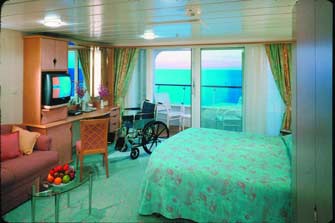 Oceanview stateroom