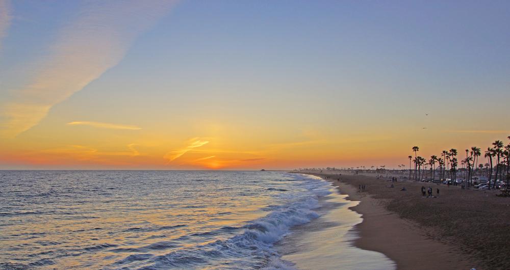 Scenic views of the coast at the Ritz