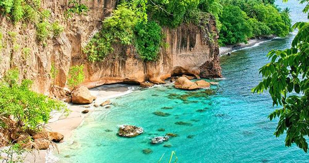 Caribbean beach hideaway