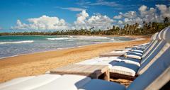 Luxury cabana on the beach