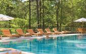 Hotel exterior and pool