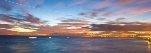 A colorful sunset