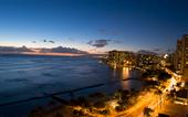 Waikiki at night