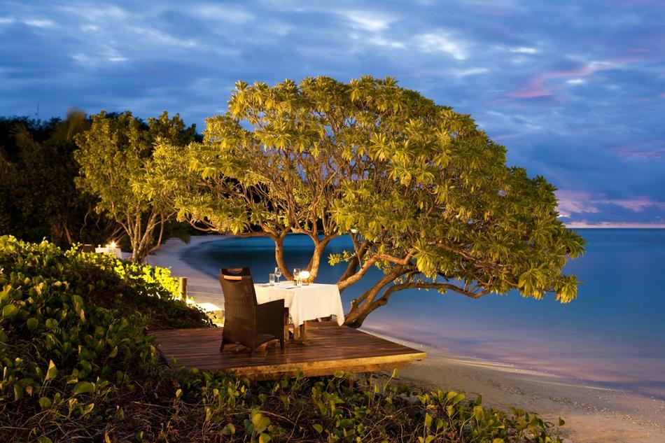 Private Deck at the Restaurant