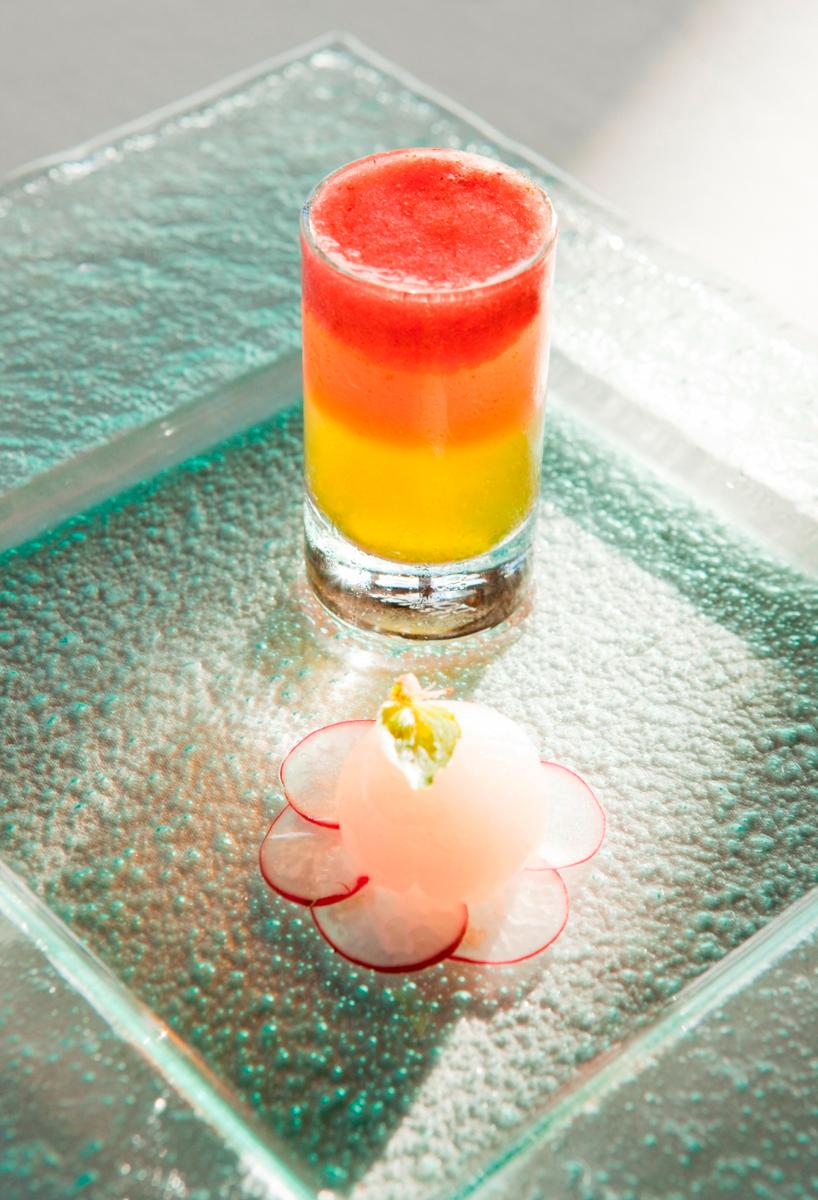 Tropical fruit drink
