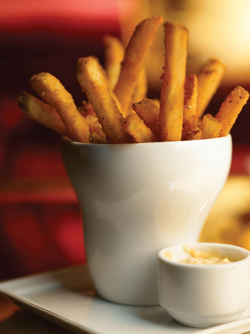 Fries at The Rose Club