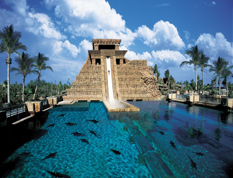 Mayan Temple Waterslide