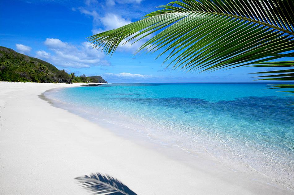Tropical sandy beach
