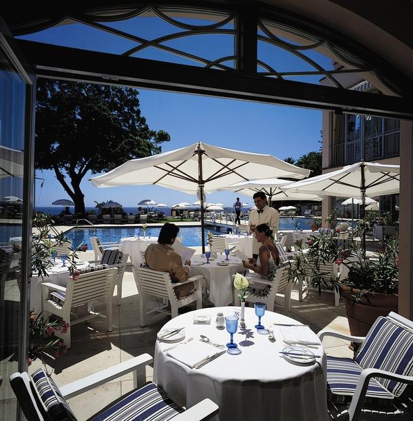ocean view of the hotel