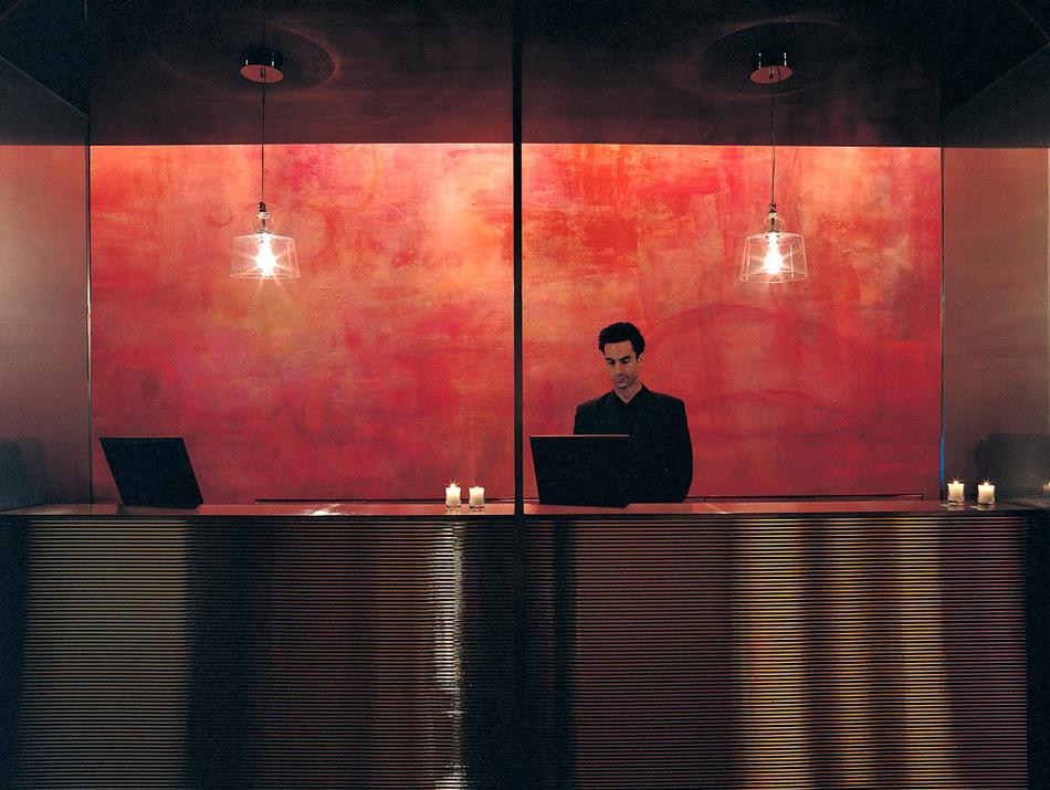 Welcome Desk Lobby