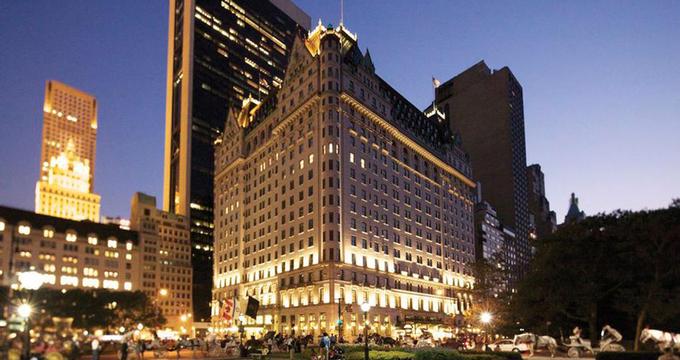 Plaza Hotel exterior in New York City