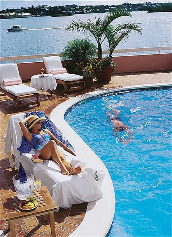 Hotel swimming pool