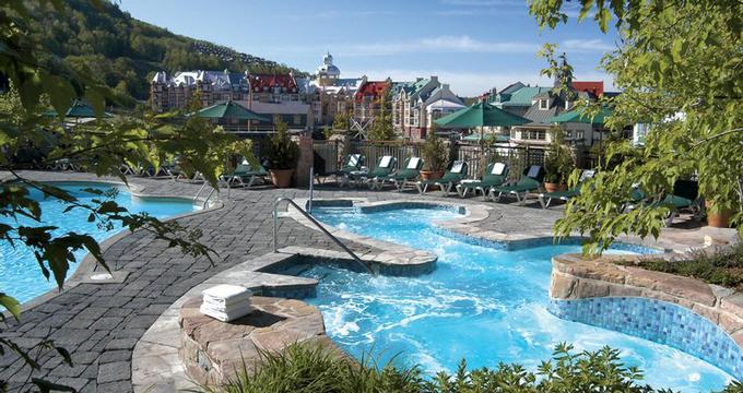 The Fairmont Tremblant in the Fall