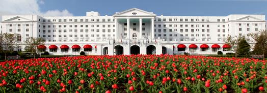 Greenbrier Resort Entrance