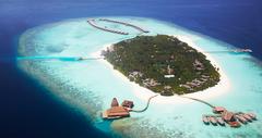 Anantara Kihavah Villas Resort Aerial