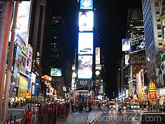 Giant neon ads